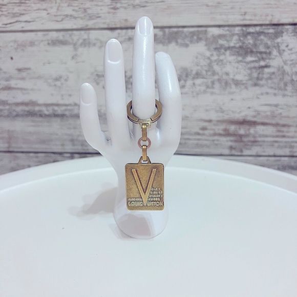Vintage Louis Vuitton Malletier Keychain - Picture 1 of 2